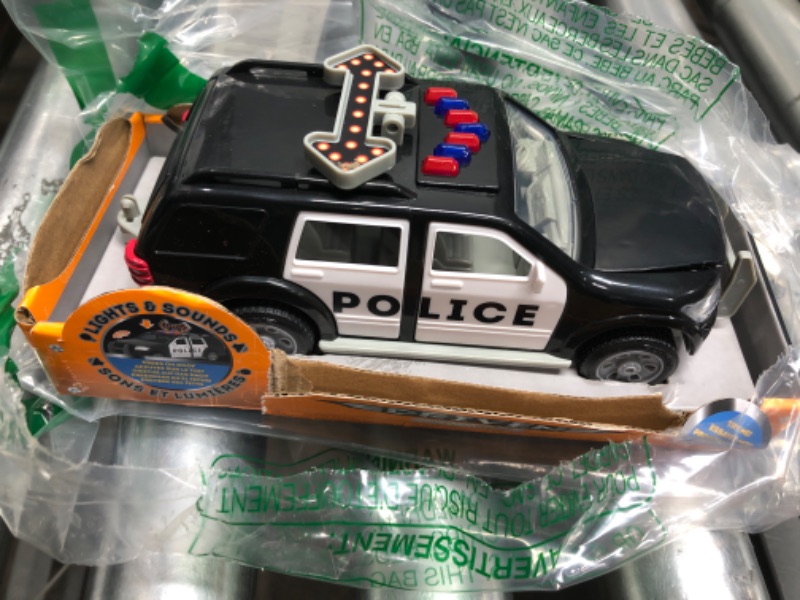 Photo 2 of Driven by Battat – Micro Police SUV – Toy Car with Lights and Sound – Rescue Cars and Toys for Kids Aged 3 and Up, WH1127Z Police Vehicle