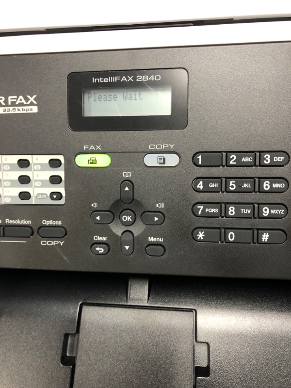 Photo 4 of Brother FAX-2840 High Speed Mono Laser Fax Machine