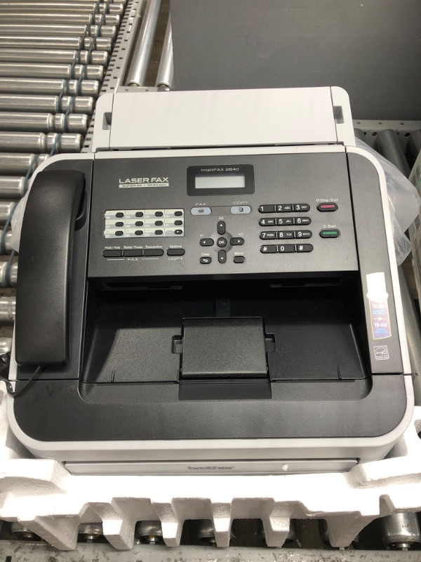 Photo 3 of Brother FAX-2840 High Speed Mono Laser Fax Machine