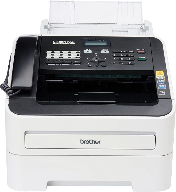 Photo 1 of Brother FAX-2840 High Speed Mono Laser Fax Machine