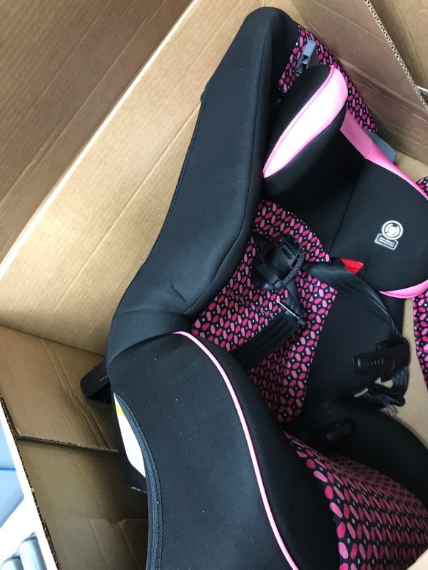 Photo 2 of Cosco Empire All-in-One Convertible Car Seat, Extended Use All-in-One Car Seat: Rear-Facing 5-40 pounds, Forward-Facing Harness 22-50 pounds, and Belt-Positioning 40-80 pounds, Spring Petals