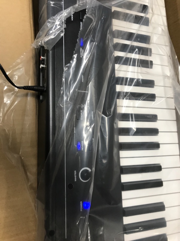 Photo 2 of Alesis Recital – 88 Key Digital Piano Keyboard with Semi Weighted Keys, 2x20W Speakers, 5 Voices, Split, Layer and Lesson Mode, FX and Piano Lessons Recital Piano Only