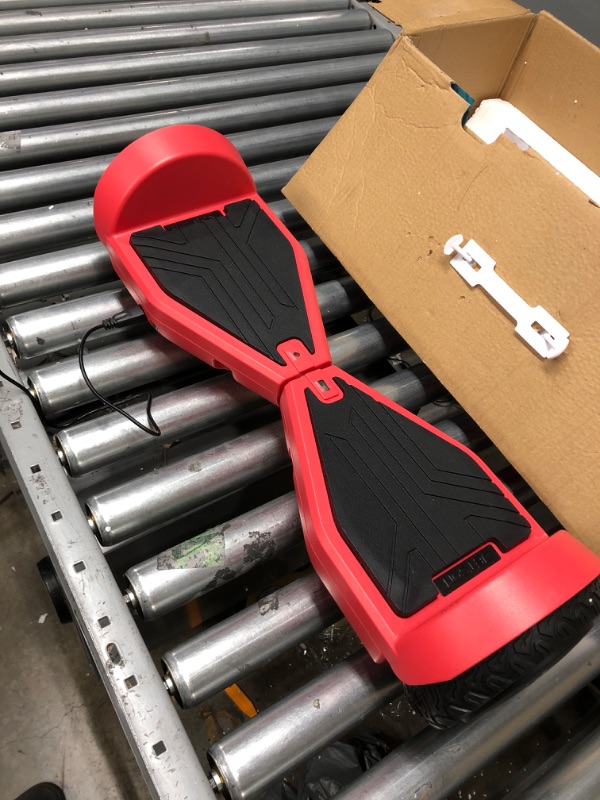 Photo 2 of   ***TESTED WORKING*** Jetson All Terrain Light Up Self Balancing Hoverboard with Anti-Slip Grip Pads, for riders up to 220lbs Red