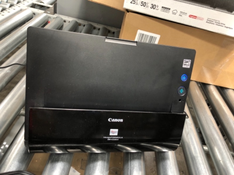 Photo 2 of Canon ImageFORMULA DR-C225 II Office Document Scanner, Black - 3258C002