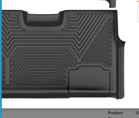 Photo 3 of YITAMOTOR Floor Mat , Black TPE All-Weather Guard