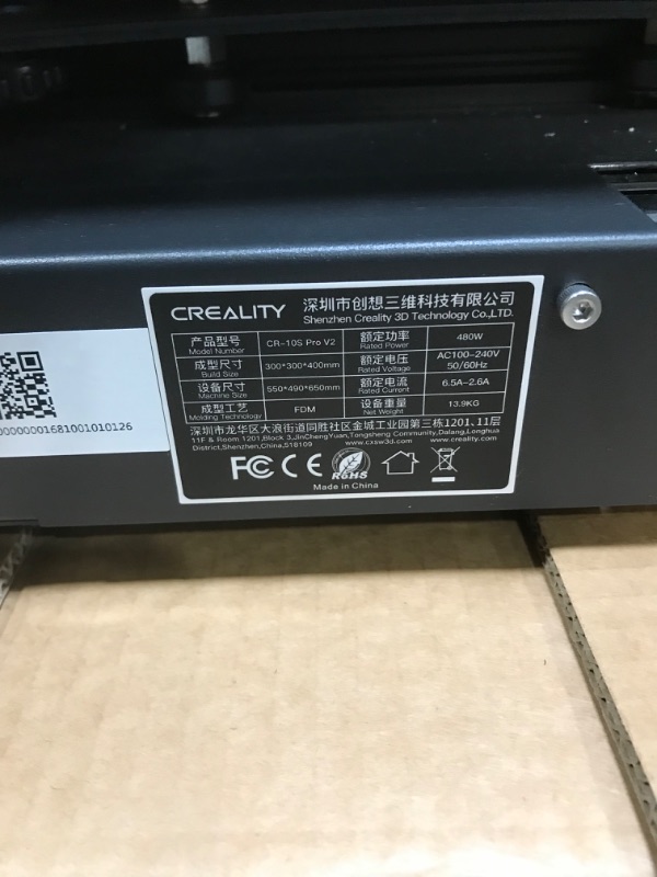 Photo 5 of Creality CR-10S Pro V2 3D Printer, Upgrade Creality CR-10 with BL Touch Auto Leveling Sensor Silent Board 500W Meanwell Power Supply Touch Screen Capricorn PTFE Large Build Size 11.8inx11.8inx15.7in