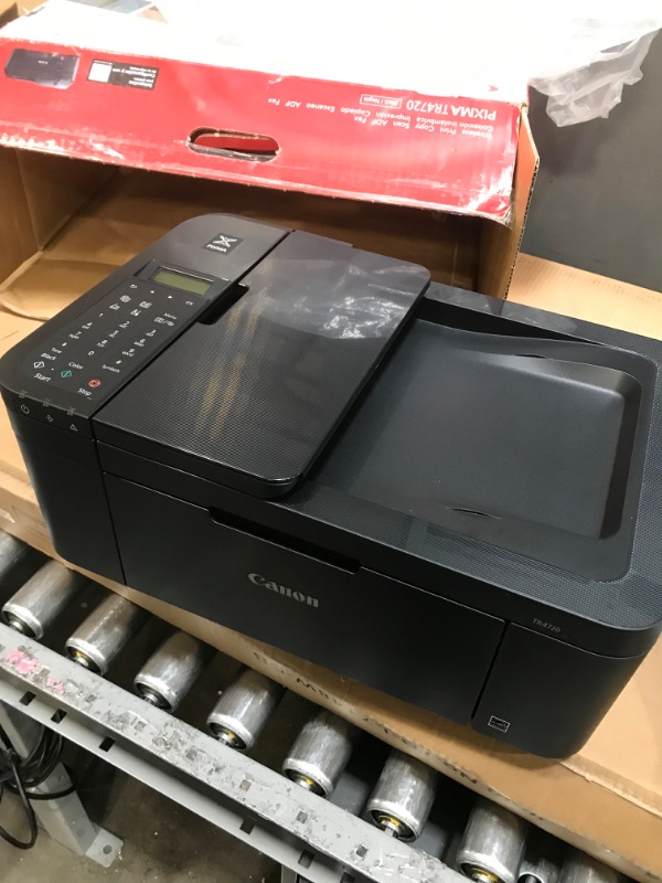 Photo 2 of Canon PIXMA TR4720 All-in-One Wireless Printer Home use, with Auto Document Feeder, Mobile Printing and Built-in Fax, Black
