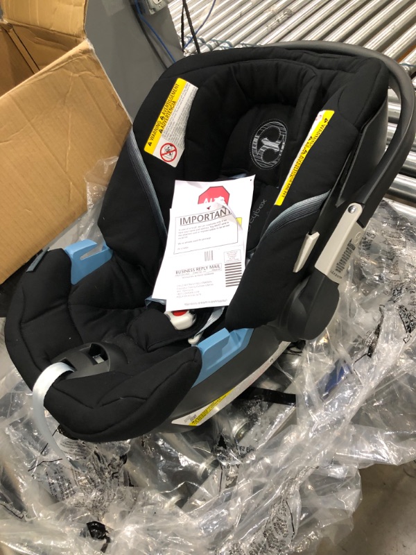 Photo 2 of CYBEX Aton 2 with SensorSafe, Convertible Car Seat, Ultra-Lightweight Infant Seat, Real-Time Mobile App Safety Alerts, Removable Newborn Insert, Side-Impact Protection
