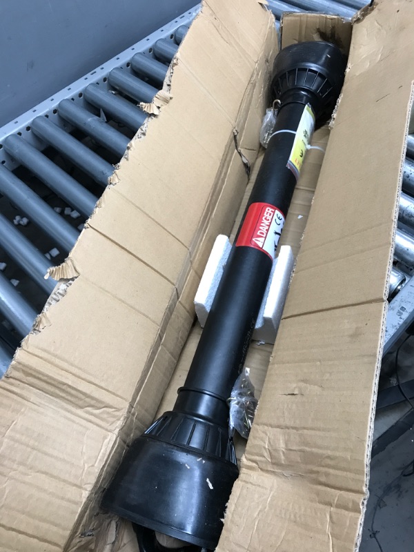 Photo 2 of VEVOR PTO Shaft 1 3/8" PTO Drive Shaft, 6 Spline End Round End PTO Driveline Shaft, Series 4 Tractor PTO Shaft, 39"-55" Brush Hog PTO Shaft, Black PTO Shaft for Bush Hog/Finish Mower/Rotary Cutter