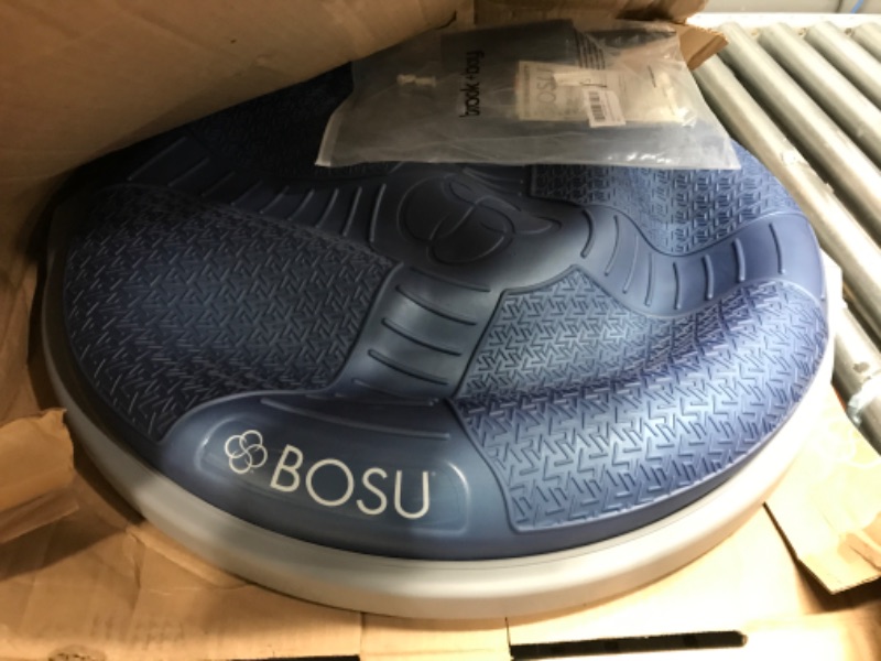 Photo 2 of BOSU NexGen 25IN Home Fitness Exercise Gym Strength Flexibility Balance Trainer with Rubberized Non Skid Surface and Hand Air Pump
