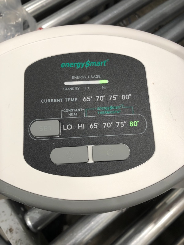 Photo 4 of *** POWERS ON *** Honeywell EnergySmart Cool Touch Heater (HZ-7304U) , White White Heater