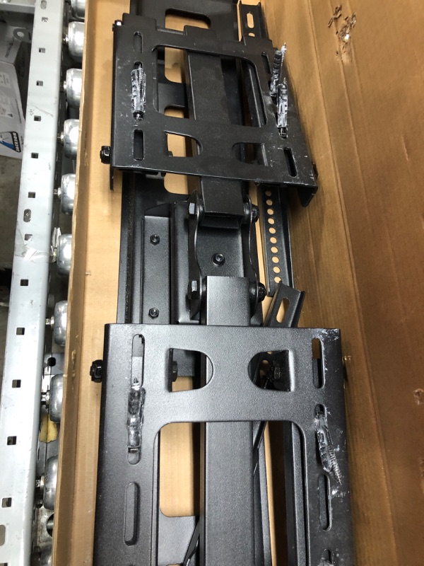 Photo 2 of Monoprice Cornerstone Series Full-Motion Articulating TV Wall Mount Bracket - for TVs 37in to 63in Max Weight 132lbs VESA Patterns Up to 800x400 Black