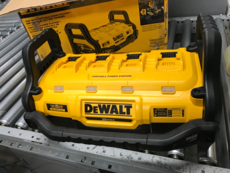 Photo 4 of (PAERTS ONLY)DEWALT FLEXVOLT Power Station, Portable, Tool Only (DCB1800B)