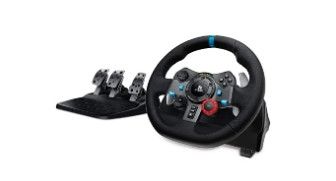 Photo 1 of Logitech G Dual-Motor Feedback Driving Force G29 Gaming Racing Wheel with Responsive Pedals 