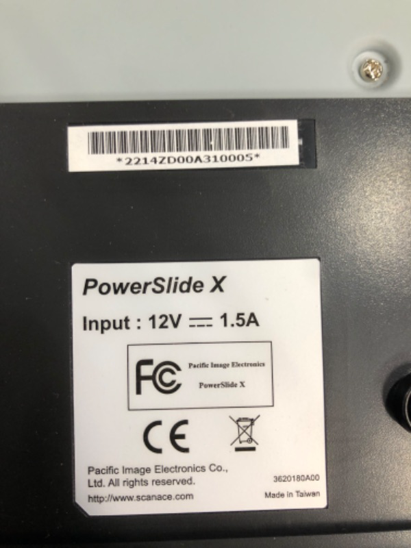Photo 2 of Pacific Image PowerSlide X 135 Slide Scanner. Auto Batch Scan Mounted Slides. Maximum 50 Slides/Batch Scan. 10000 dpi/48-bit Output. 4.2 Dynamic Dange. Mac/Pc.
