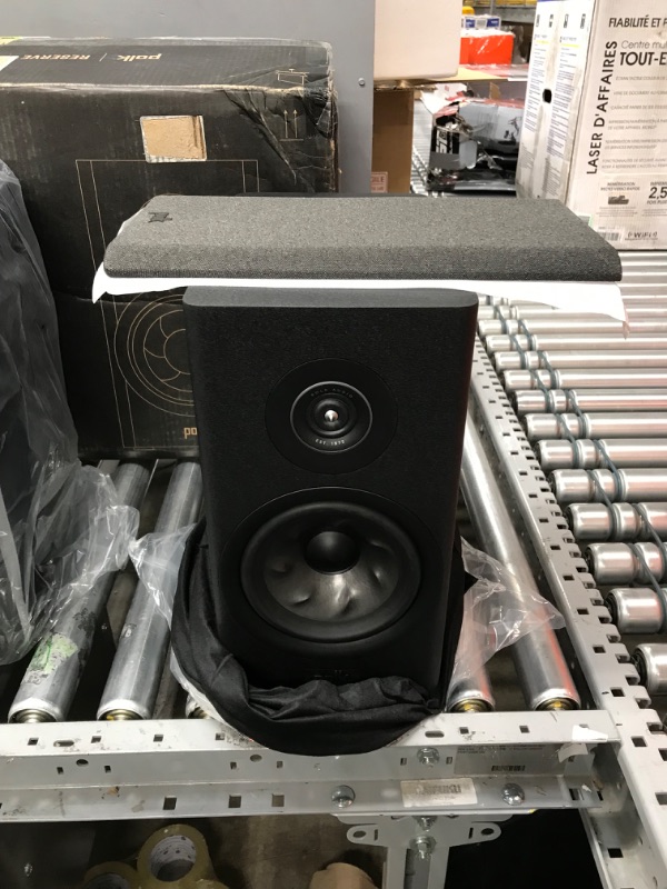 Photo 3 of Polk Reserve Series R200 Large Bookshelf Speaker for Dynamic Audio, New 1" Pinnacle Ring Tweeter & 6.5" Turbine Cone Woofer, Hi-Res Certified, Dolby Atmos & IMAX Enhanced, Wall Mountable (Pair)