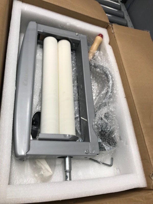 Photo 1 of Calliger Clothes Wringer - Better Moisture Removal Than Portable Washing Machine / Portable Dryer - Heavy Duty Off Grid Laundry Wringer | Perfect Towel Wringer for Chamois Cloth, Tile Sponge, etc.