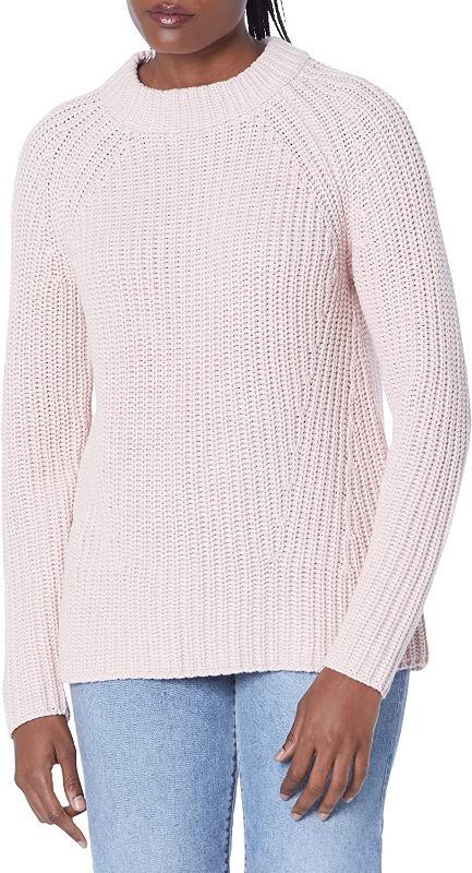 Photo 3 of Goodthreads Women's Relaxed-Fit Cotton Shaker Stitch Mock Neck Sweater
