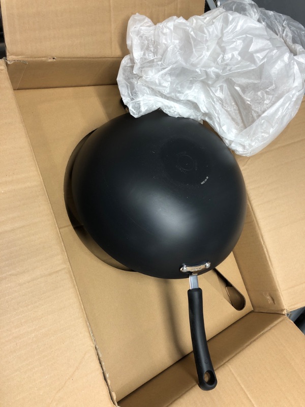 Photo 3 of *NEW CONDITION*
T-fal, Ultimate Hard Anodized, Nonstick 14 in. Wok, Black, E76589, 14 Inch
