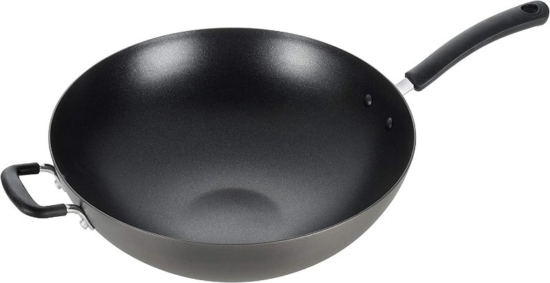 Photo 1 of *NEW CONDITION*
T-fal, Ultimate Hard Anodized, Nonstick 14 in. Wok, Black, E76589, 14 Inch
