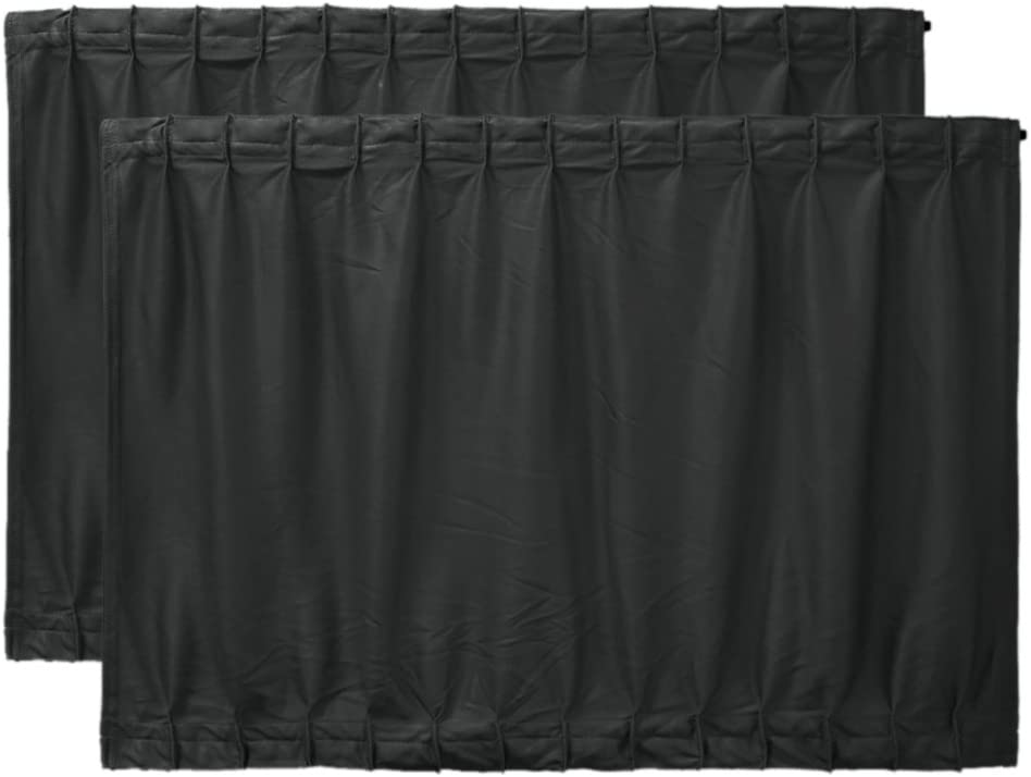 Photo 1 of 
Qtqgoitem 2 Pcs 70 x 47cm Black Adjustable VIP Car Window Curtain UV Sunshade Visor (Model: 1c4 2bd 208 b3a e65)