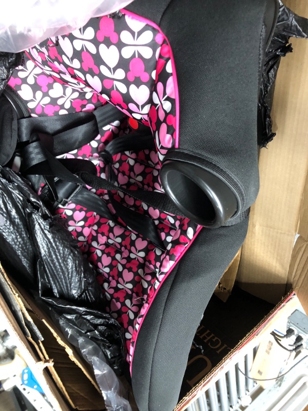 Photo 2 of Disney Baby Onlook 2-in-1 Convertible Car Seat, Rear-Facing 5-40 pounds and Forward-Facing 22-40 pounds and up to 43 inches, Minnie Sweetheart