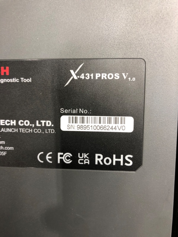 Photo 7 of **** PARTS ONLY  SOLD AS IS NO RETURNS ****** LAUNCH X431 PROS V+ Elite Bidirectional Scan Tool(Same as X431 V+), 2022 35+ Reset for All Cars,ECU Online Coding,Key IMMO,OEM Full System Automotive Diagnostic Scanner,AutoAuth FCA SGW,Free Update