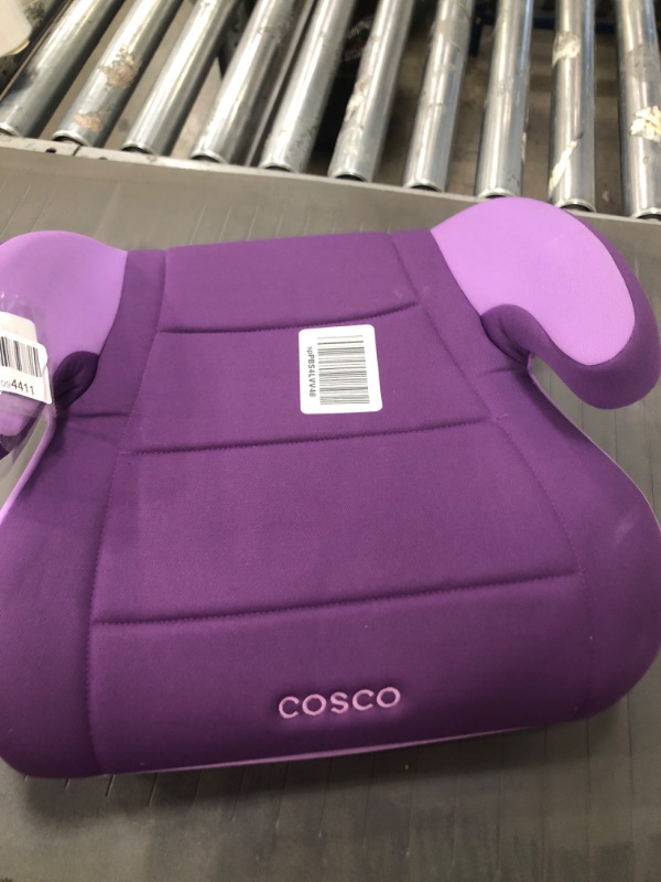 Photo 2 of Cosco Topside Child Safe Belt Positioned Backless Booster Car Seat, Purple Grape