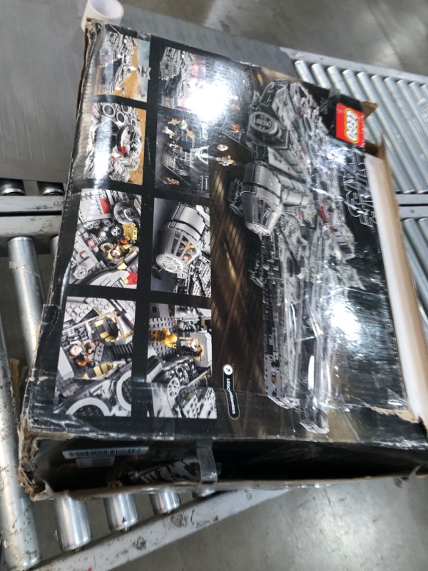 Photo 4 of *BOX AND BOOK MAJORLY DAMAGED* LEGO Star Wars Ultimate Millennium Falcon 75192 Expert Building Kit and Starship Model, Best Gift and Movie Collectible for Adults (7541 Pieces)