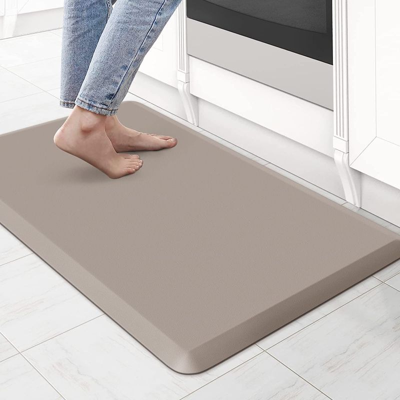 Photo 1 of 
KitchenClouds Kitchen Mat Cushioned Anti Fatigue Kitchen Rug 17.3"x28" Waterproof Non Slip Kitchen Rugs and Mats Standing Desk Mat Comfort Floor...