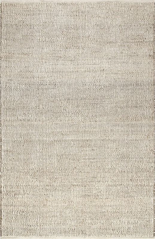 Photo 1 of 
nuLOOM Handwoven Solid Elfriede Area Rug, 2' 6" x 4', Natural
Color:Natural
Size:4' x 6'