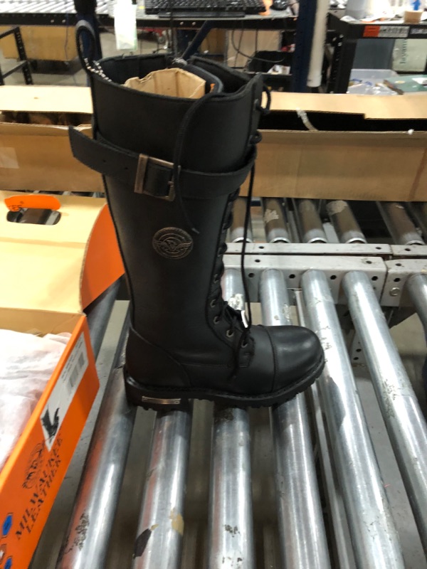 Photo 1 of Milwaukee Leather Women's 14" Lace to Toe High Rise Boot Round Wide - Mbl9355w
SIZE 8.5