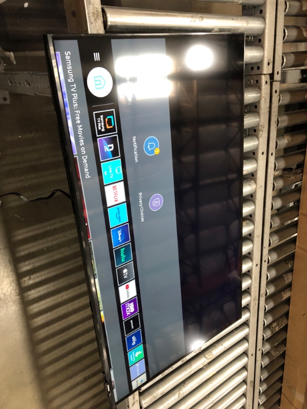 Photo 1 of SAMSUNG 43-Inch Class Crystal 4K UHD AU8000 Series HDR, 3 HDMI Ports, Motion Xcelerator, Tap View, PC on TV, Q Symphony, Smart TV with Alexa Built-In (UN43AU8000FXZA, 2021 Model)
