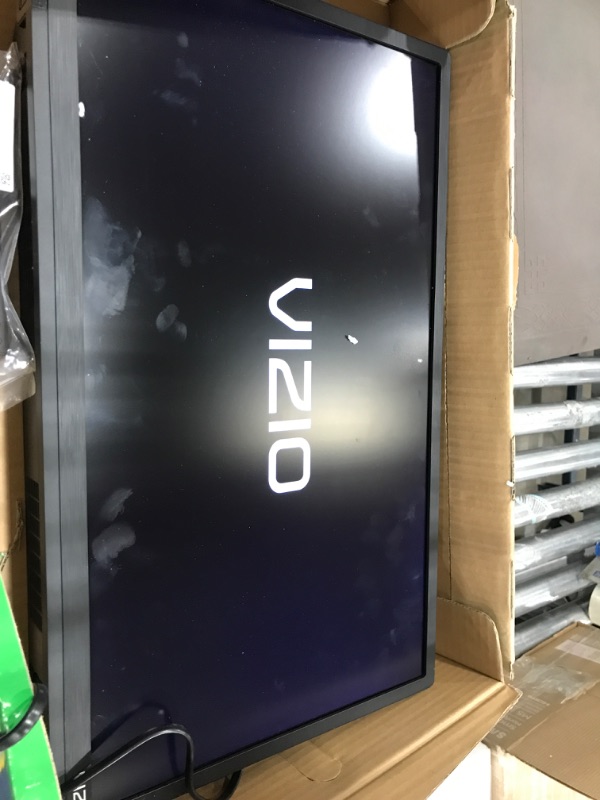 Photo 2 of *** tested - powers on *** VIZIO 24-inch D-Series Full HD 1080p Smart TV with Apple AirPlay and Chromecast Built-in, Alexa Compatibility, D24f-J09, 2022 Model 24 in 1080p Bezel