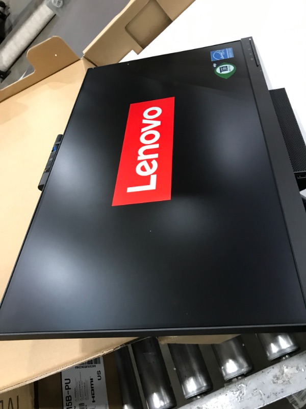 Photo 7 of *** tested - Powers On ** Lenovo ThinkCentre Tiny-in-One 24 Gen 4 23.8" Full HD WLED LCD Monitor - 16:9 - Black - 24" Class - in-Plane Switching (IPS) Technology - 1920 x 1080-16.7 Million Colors - 250 Nit - 4 ms w