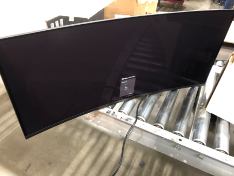 Photo 2 of Alienware 34 Inch Curved PC Gaming Monitor, 3440 x 1440p Resolution, Quantum Dot OLED 175Hz, 1800R Curvature, True 1ms GTG, 1,000,000:1 Contrast Ratio, 1.07 Billion Colors, AW3423DW - Lunar Light
