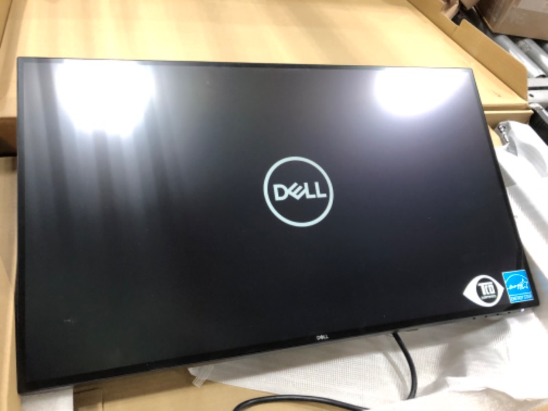 Photo 4 of Dell U2720QM 27 Inch UltraSharp 4K UHD, IPS Ultra-Thin Bezel Monitor (HDMI, DisplayPort, USB-C), VESA Certified, Silver, Black
