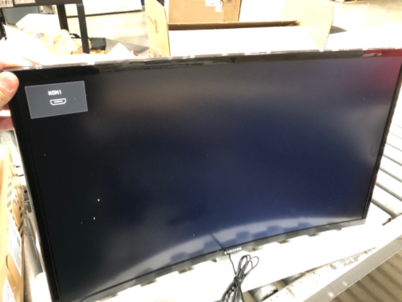 Photo 2 of SAMSUNG 27-Inch CF39 Series FHD 1080p Curved Computer Monitor, Ultra Slim Design, AMD FreeSync, 4ms response, HDMI, DisplayPort, VESA Compatible, Wide Viewing Angle (LC27F398FWNXZA), Black 27-inch Curved DP/HDMI/1-Yr Warranty