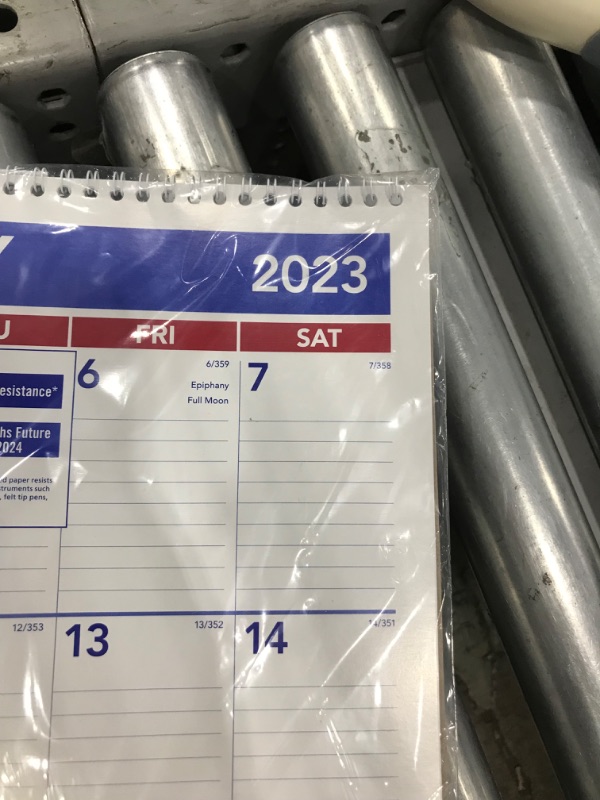 Photo 2 of AT-A-GLANCE 2023 Wall Calendar, 15-1/2" x 22-3/4", Large, Spiral Bound, Monthly (PM328) Large 2023 New Edition Calendar