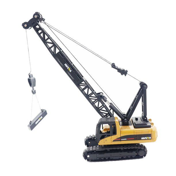 Photo 1 of *MISSING REMOTE** HUINA 1720 1:50 Full Alloy Crawler Crane Car Model for Children's
