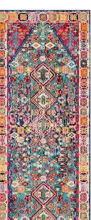 Photo 1 of 
nuLOOM

Meadow Vintage Vibrant Multi 3 ft. x 8 ft. Runner Rug