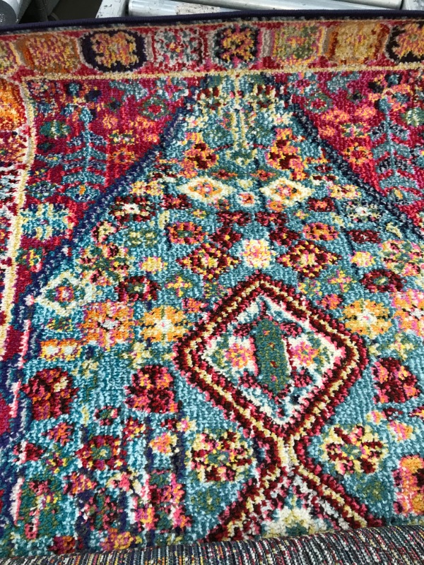 Photo 2 of 
nuLOOM

Meadow Vintage Vibrant Multi 3 ft. x 8 ft. Runner Rug