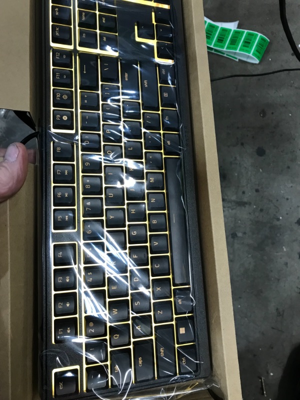 Photo 2 of Original Packaging*********Razer Ornata V3 X Gaming Keyboard: Low-Profile Keys - Silent Membrane Switches - Spill Resistant - Chroma RGB Lighting - Ergonomic Wrist Rest - Classic Black bbbbb