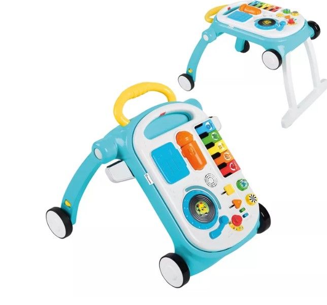 Photo 2 of Baby Einstein Musical Mix ‘N Roll 4-in-1 Baby Walker and Activity Table

