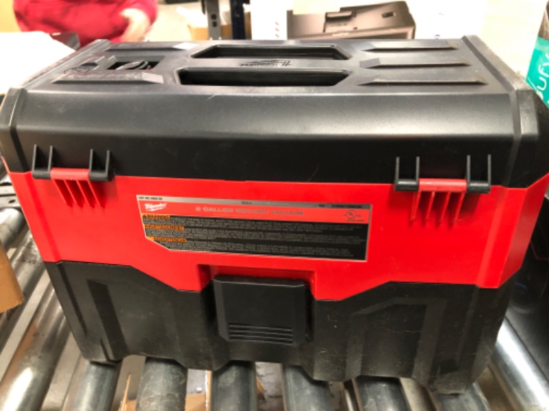 Photo 1 of Milwaukee 0880-20 18-Volt Cordless Wet/Dry Vacuum, Red
