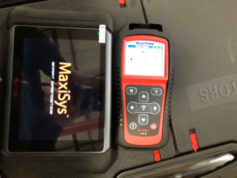 Photo 7 of **Note: MS906BT comes with 9 Non-Standard OBD Adapters only.**    Autel MaxiSys MS906BT Car Diagnostic Scan Tool - Same Functions with MaxiCOM MK906 Pro, MS906 Pro, 2023 Advanced ECU Coding & Bi-Directional, 36+ Services, FCA AutoAuth, Compatible with BT5