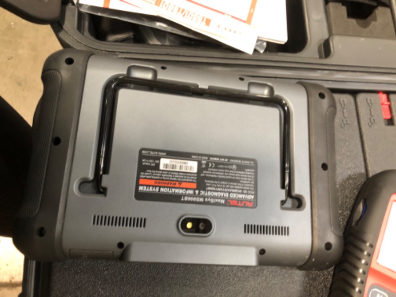 Photo 20 of **Note: MS906BT comes with 9 Non-Standard OBD Adapters only.**    Autel MaxiSys MS906BT Car Diagnostic Scan Tool - Same Functions with MaxiCOM MK906 Pro, MS906 Pro, 2023 Advanced ECU Coding & Bi-Directional, 36+ Services, FCA AutoAuth, Compatible with BT5