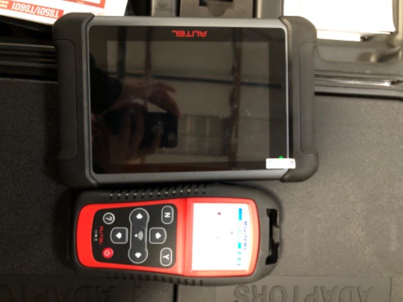 Photo 23 of **Note: MS906BT comes with 9 Non-Standard OBD Adapters only.**    Autel MaxiSys MS906BT Car Diagnostic Scan Tool - Same Functions with MaxiCOM MK906 Pro, MS906 Pro, 2023 Advanced ECU Coding & Bi-Directional, 36+ Services, FCA AutoAuth, Compatible with BT5