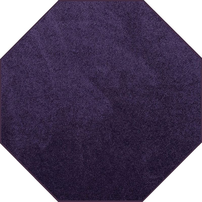 Photo 1 of PLEASE SEE COMMENT ***light purple****Bright House Solid Color Octagon Shape Area Rugs LIGHT Purple - 2' Octagon
