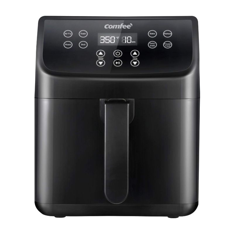 Photo 1 of *PARTS ONLY*
COMFEE' 5.8Qt Digital Air Fryer, Toaster Oven & Oilless Cooker, 1700W with 8 Preset Functions, LED Touchscreen, Shake Reminder, Non-stick Detachable Basket, BPA & PFOA Free (110 electronic Recipes